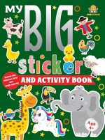 Booktopus Big Sticker and Activity Book 2 - Farm, Jungle and Unicorns - Learning Activity Books for Kids 4+ Years - Early Learning Books