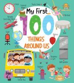 Booktopus Board Book - My First 100 Things Around Us - Early Learning Books for Kids - Picture Books for Baby 4+ Years