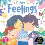 Booktopus Slide and Learn Board Book - My Feelings Emotional Learning Book - Interactive Books for Kids 4+ Years - Social Skills Development