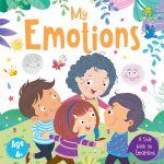 Booktopus Slide and Learn Board Book - My Emotions Emotional Learning Book - Interactive Books for Kids 4+ Years - Social Skills Development