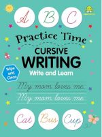 Booktopus Let's Practice Wipe and Clean Cursive Writing - Learning Activity Books for Kids 6+ Years - Early Learning Books