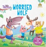 Booktopus The Worried Wolf Board Book - Story Books for Kids 4+ Years - Emotional Development