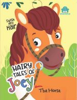 Hairy Tales Of Joey The Horse Interactive Bedtime Story with Colourful Hair - Early Learning Books for Kids 4+ Years - Swish My Hair Books