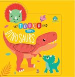 Booktopus My Touch And Feel Dinosaurs Sensory Book for Toddlers - Textured Baby Books for 4+ Years - Interactive Learning Books