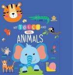 Booktopus My Touch And Feel Jungle Animals Sensory Book for Toddlers - Textured Baby Books for 4+ Years - Interactive Learning Books