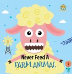 Booktopus Never Feed A Farm Animal - Sensory Book for Toddlers - Textured Baby Books for 4+ Years - Interactive Learning Books