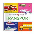 My First Big Book of Transport: Illustrated Board Book of Transport for PreSchool Kids, Toddlers | Book for 1+ [Penguin Early Learning Series]